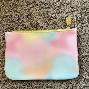 Multicolor makeup bag